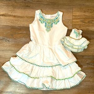American Girl dress and matching doll dress from “Lea to the Rescue”